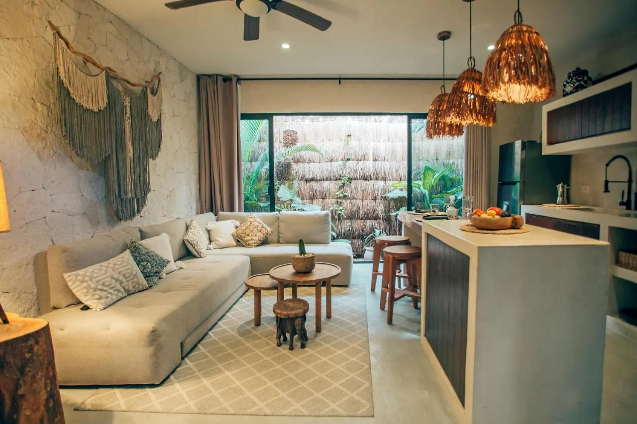Lägenhet Vida Boho Apart 3 With Special Fee To Access Hotel Bardo Tulum Mexiko