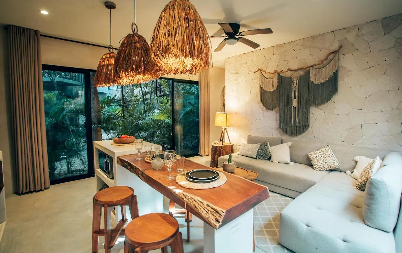 Vida Boho Apart 3 With Special Fee To Access Hotel Bardo Tulum 0*,  Mexiko